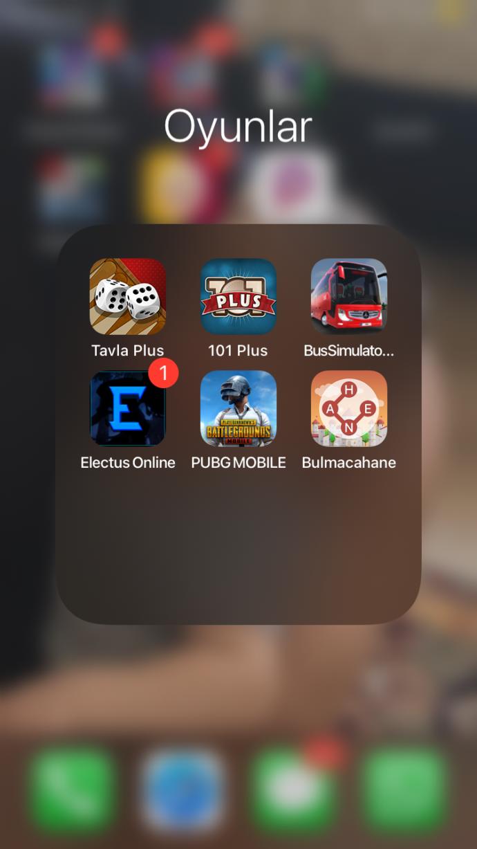 Telefonda oynadığın bir oyun ismi söyler misin?
