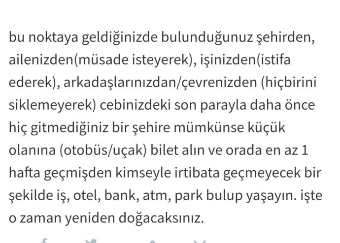 Bazen uzaklaşmak , uzaklara gitmek araya mesafe koymak insana iyi gelir mi?
