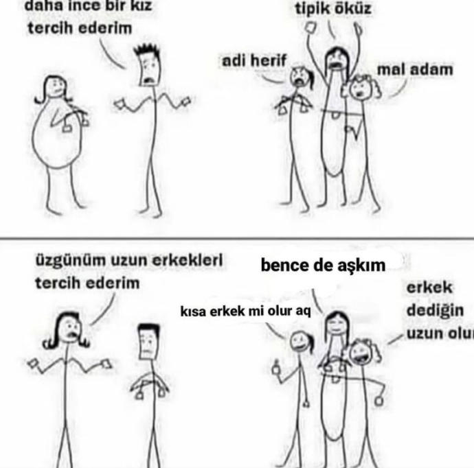 İlişkilerde hangi taraf kriterlerini rahatlıkla belirtebiliyor?