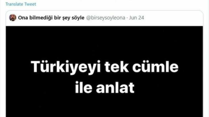 Türkiye hakkında ne düşünüyorsunuz?