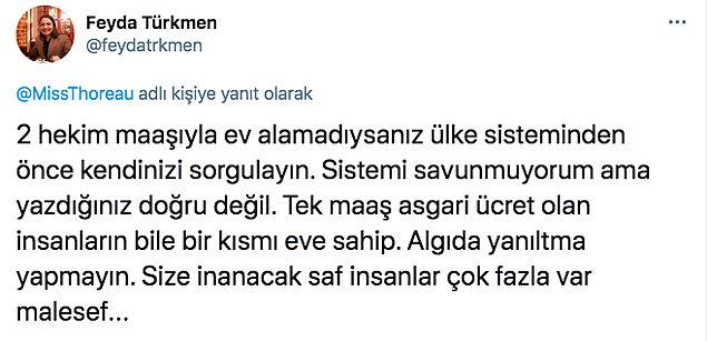 İki doktor maaşıyla Türkiye’de ev alamadıklarını söyleyen Twitter kullanıcısı tartışma yarattı. Bu size inandırıcı geliyor mu?
