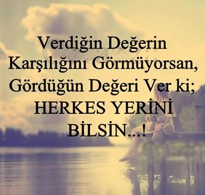 Verdiğin değerin karşılığını alıyor musun?
