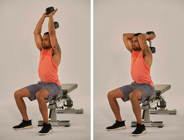 Evde 2.5 kg iki dumbell ile arka kol kasları gelişir mi? Sarkmayı biraz toparlamak ve önlemek için?