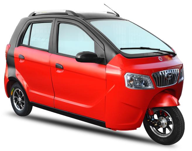 Hayalimdeki elektrikli arabam Yuki Tria. Max. 100 km menzilli.