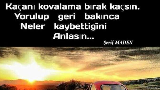 Kaçanı kovalar mısın?