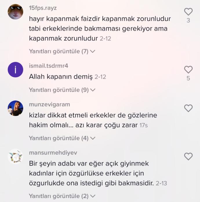 Ülkede neden açık kızlara baskı yapılıyor?