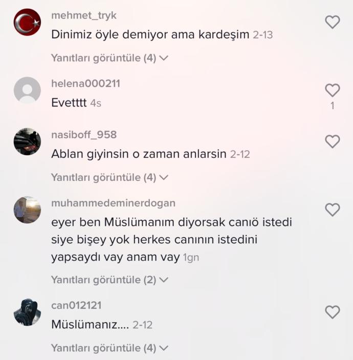 Ülkede neden açık kızlara baskı yapılıyor?