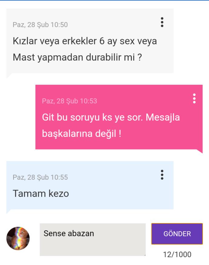 Haydi abazanlar konusun?