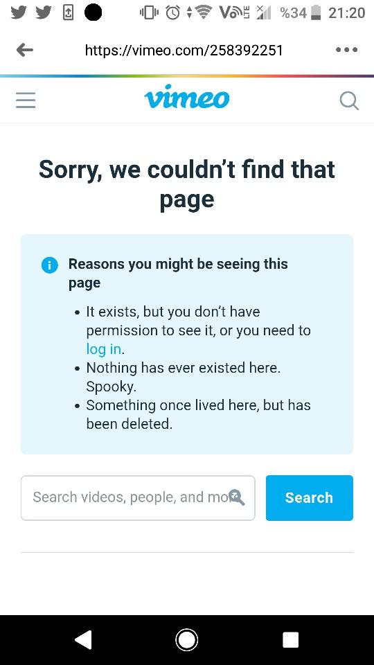 Arkadaşlar açılmayan vimeo videoları nasıl açılır VPN falan açarmı?