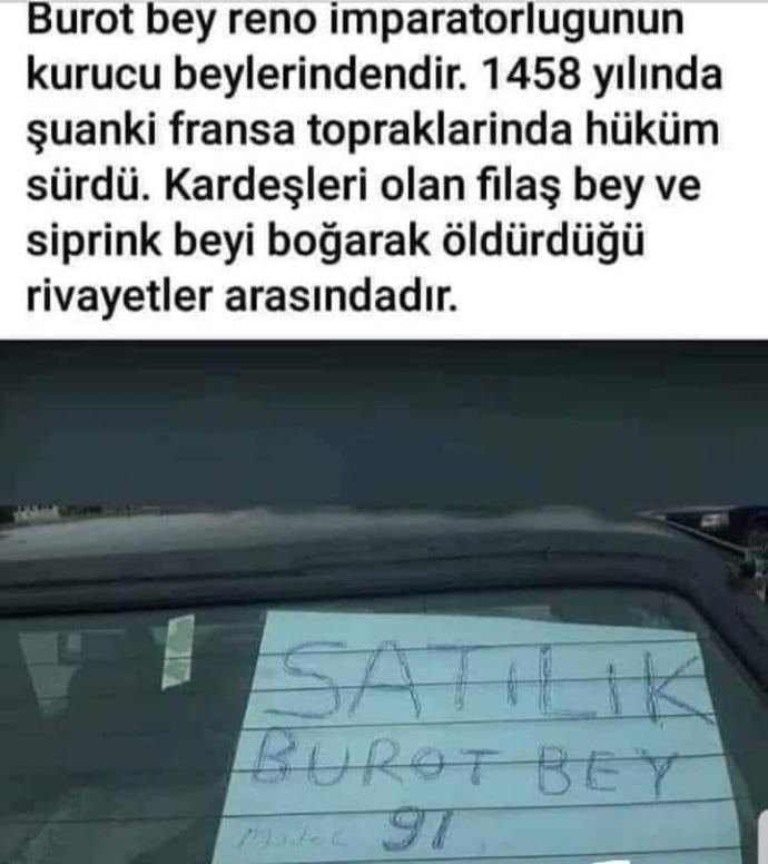 Burot bey alır mısınız?