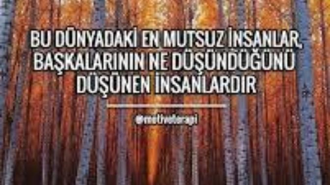 Başkalarının ne düşündüklerini umursuyor musun?