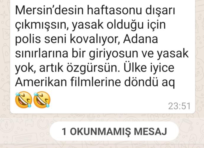 Simdi ben çıkma yasağı olan ilde dışarı çıksam polis peşime düşse yan ile kaçsam ne olacak?