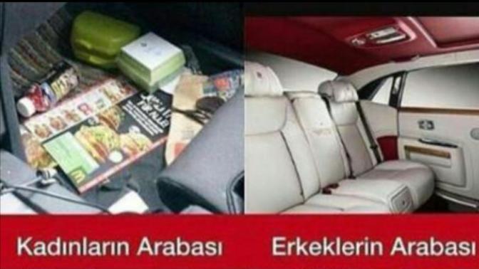 Kadınların kullandıkları araçlar daha mı temiz?