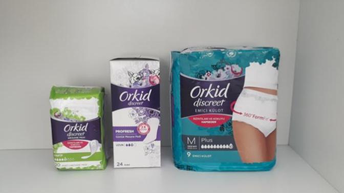 Avrupa'da milyonlarca kadının seçtiği Orkid Discreet'i hâlâ denemediniz mi?