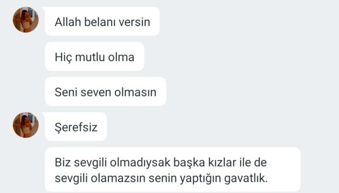 Hiç karşı cinsten beddua yediniz mi?