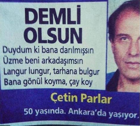 Şiir yazar mısınız?