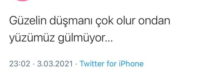 Güzelin düşmanı çok mu olur?