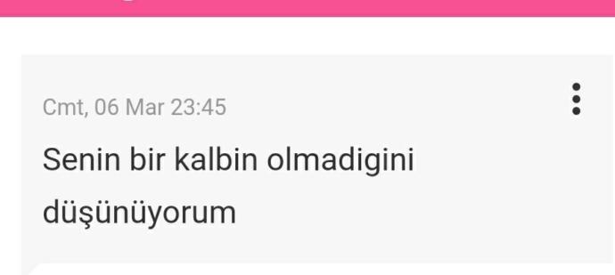 Ah kalbim vah kalbim nere gittin.