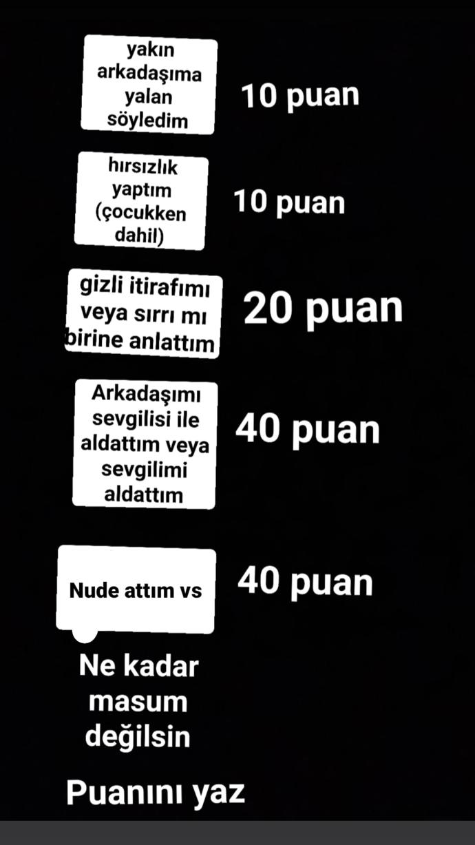 Ne kadar masum değilsin gerçek yapanlar?