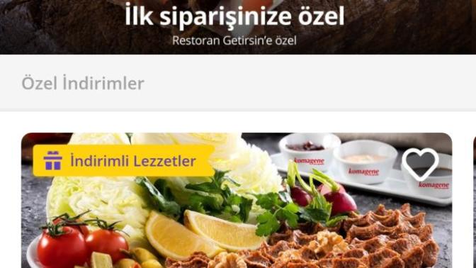 Getir uygulamasını indirdim sadece getir yemek açıldı diğer ürünlere nereden ulaşabilirim?