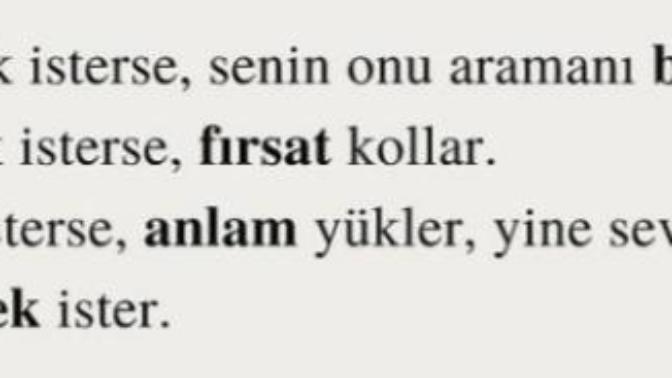 Gerçekten sevenler için hiçbir engel yok mudur?