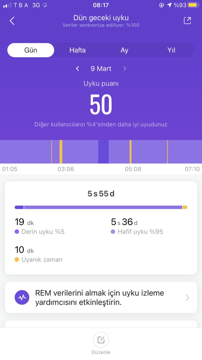 Uyku kalitem çok düşük sebebi nedir?