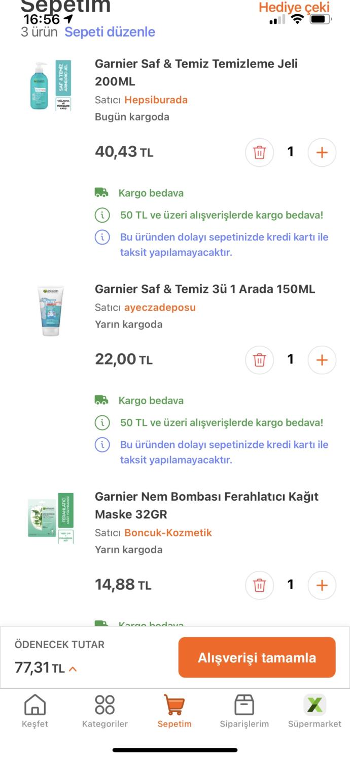 Yağlı bir cildim var ve yüzüm için aşağıda ekran görüntüsü attığım ürünleri almayı düşünüyorum?