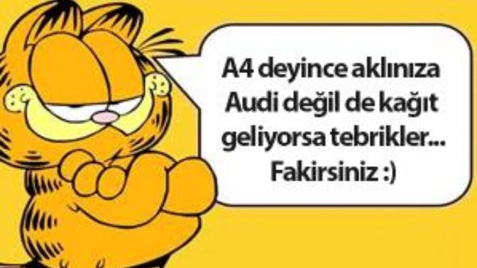 A4 deyince aklınıza ne geliyor?