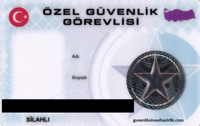 Özel Güvenlik Görevlisi Kimlik Kartı