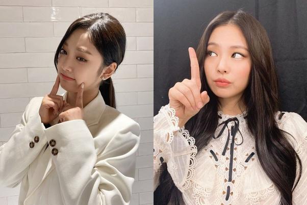 sırasıyla ningning ve jennie