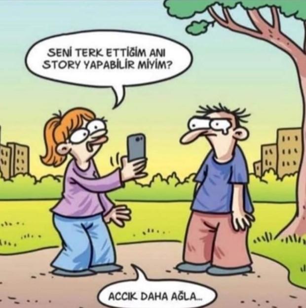 Her anını sosyal medyada paylaşmayı sever misin?