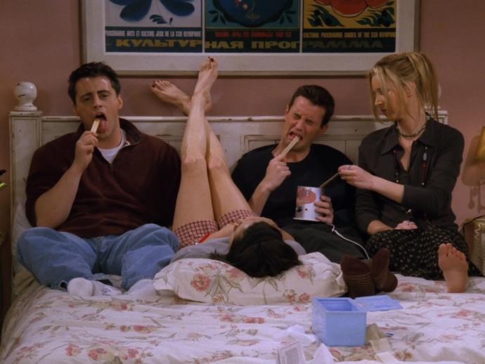 Friends 1 Nisanda Netflixte! Tekrar tekrar izlediğiniz bir dizi var mı?