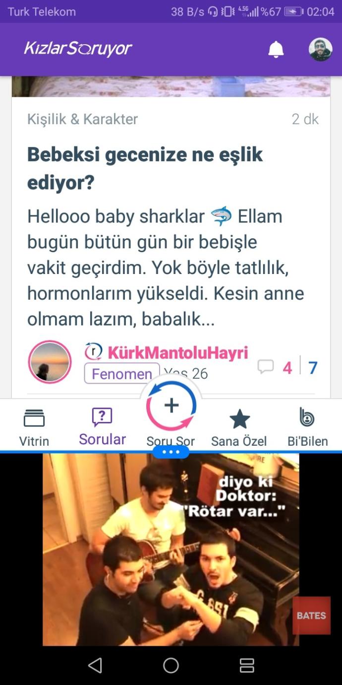 Bebeksi gecenize ne eşlik ediyor?