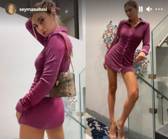 Şeyma Subaşının Erkek Arkadaşımın Malıyım yazan kıyafeti hakkında ne düşünüyorsunuz?