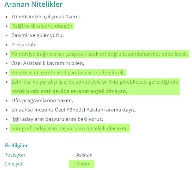 Sahibindende fiziği güzel sekreter arayan işverenler art niyetli mi sizce?
