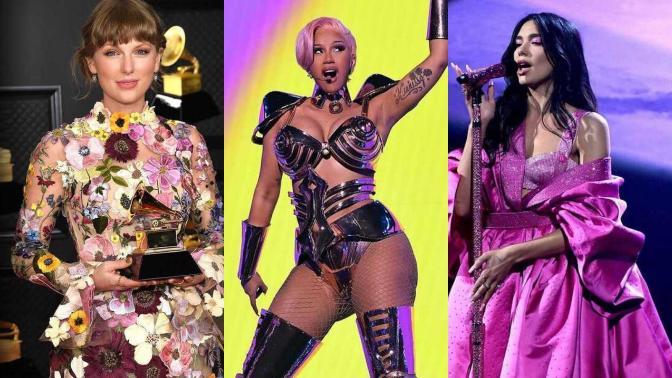 Grammy Ödülleri'nde kırmızı halı şıklığı! Favoriniz hangisi?