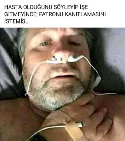 Işe gitmemek için bahane bulur musunuz?