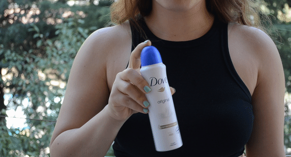 Hassas ciltler için deodorant