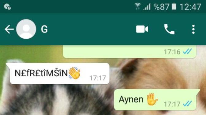 Eski es neden nefret eder hala?