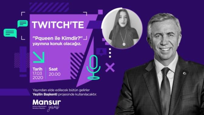 Twitch yayıncısı Pqueen'in konuğu Mansur Yavaş! Siyasilerin gençlerle bu kadar iç içe olmasını nasıl görüyorsunuz?