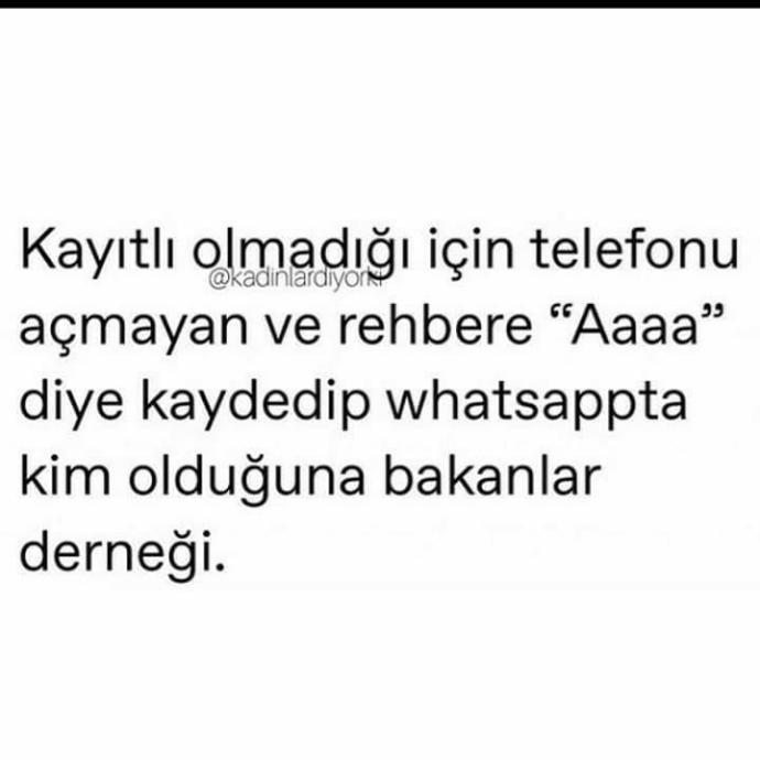 Bunu bir tek yapan ben olamam dimi?