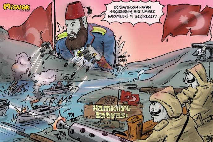 Misvak Dergisinden 18  Mart  karikatürü! Ne düşünüyorsunuz?