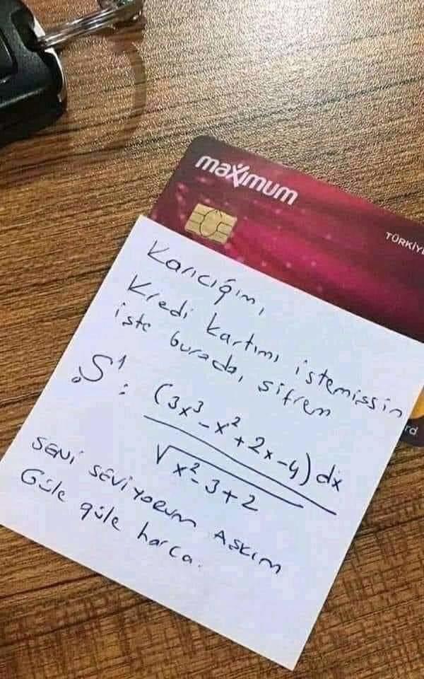 Sevgilinize veya eşinize kredi kartınızı teslim eder misiniz?