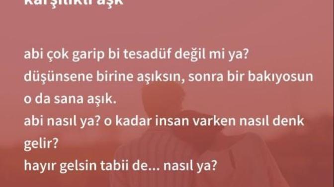 Karşılıklı aşka inanıyor musunuz? Bulabilen var mı?