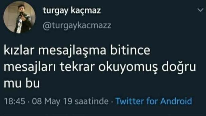 Mesajlaşma bitince mesajları yeniden okur musunuz?