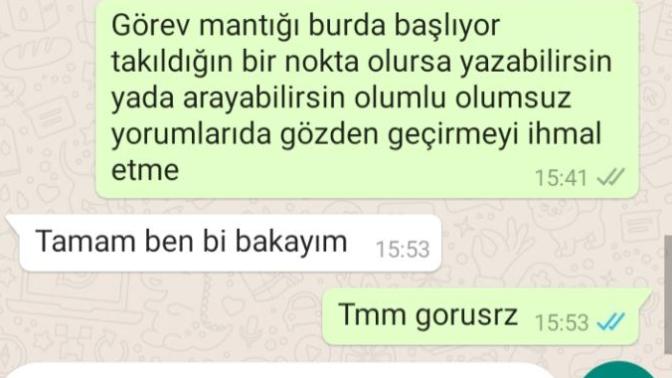 Barıştık ama yazmıyor ?