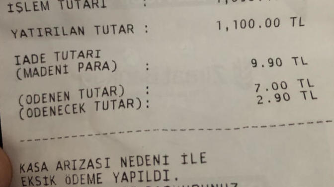 ATM PARAYI KABUL ETMİŞ Mİ?