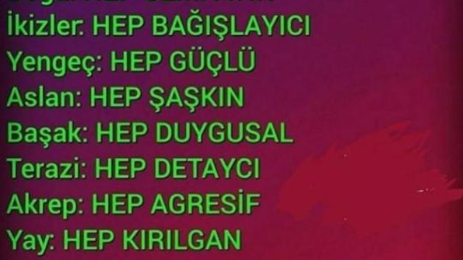 Acaba. Senin gizli özelliğin nedir?