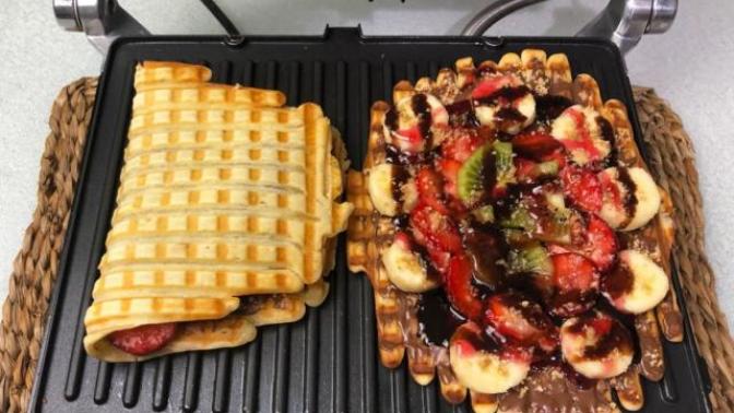 Waffle yapma makinesi olmayanlar için, tost makinesinde waffle nasıl yapılır?