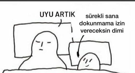 Benim gibi temas bağımlısı var mı?